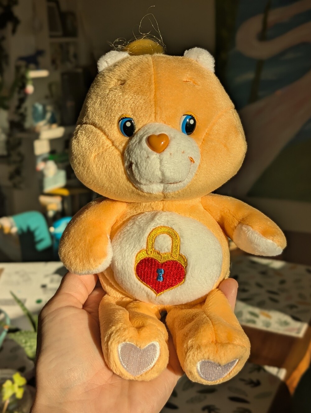 Care Bears Secret Bear 2003 Small Size 8inch
